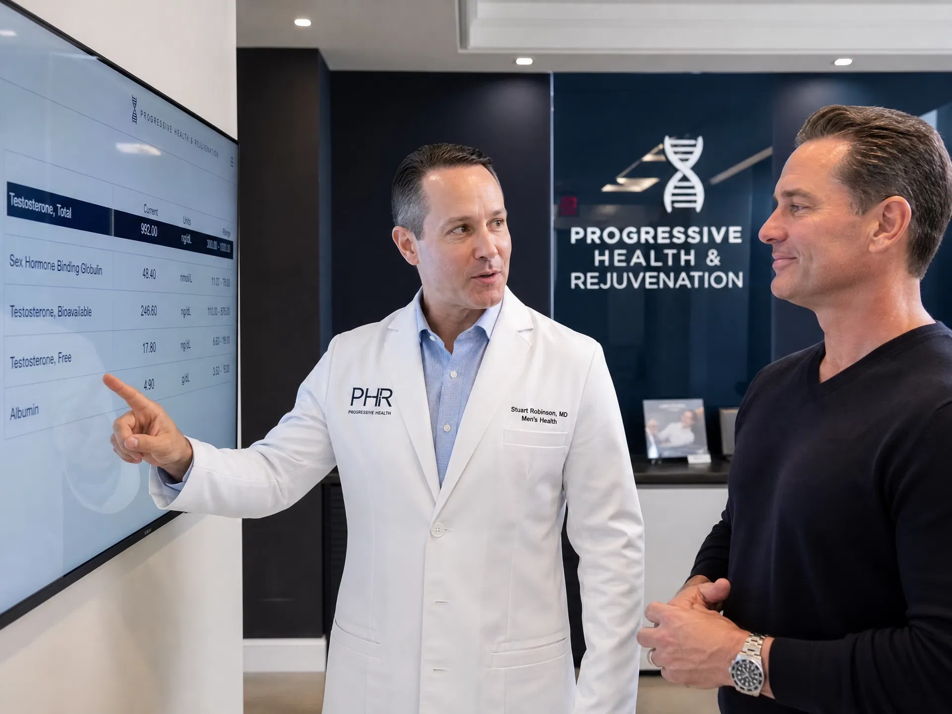 TRT & Men's Hormone Therapy at Progressive Health & Rejuvenation